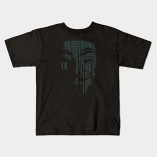 anonymous mask internet Kids T-Shirt